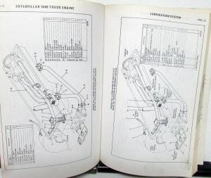 1977 1978 Caterpillar 3406 Truck Engine Parts Book IHC Ford Oshkosh White