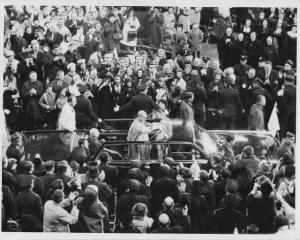 1965 Lincoln Continental Papal Limousine Press Photo 0073 - Used by Pope Paul VI