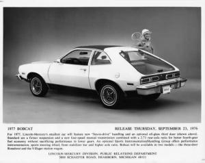 1977 Mercury Bobcat Press Photo 0129