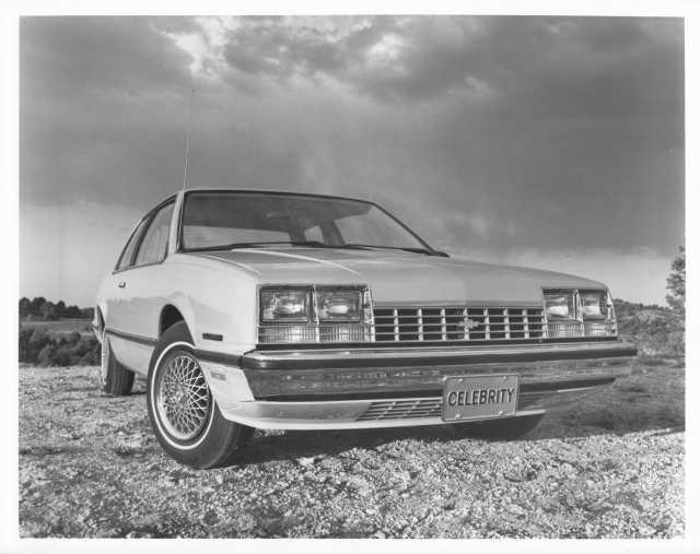 1982 Chevrolet Celebrity Press Photo and Release 0489