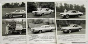 1976 Lincoln Mercury Press Kit - Mark IV Cougar XR-7 Marquis Montego Capri II