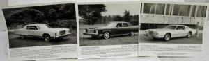 1976 Lincoln Mercury Press Kit - Mark IV Cougar XR-7 Marquis Montego Capri II