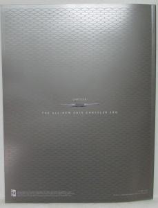 2015 Chrysler 200 Prestige Sales Brochure