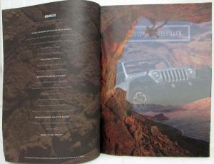 2015 Jeep Wrangler Sales Brochure Sport Sahara Rubicon