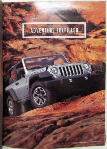 2015 Jeep Wrangler Sales Brochure Sport Sahara Rubicon