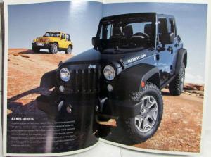 2015 Jeep Wrangler Sales Brochure Sport Sahara Rubicon