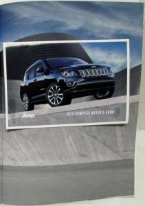 2015 Jeep Compass Sales Brochure Sport Latitude Limited