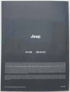 2015 Jeep Compass Sales Brochure Sport Latitude Limited