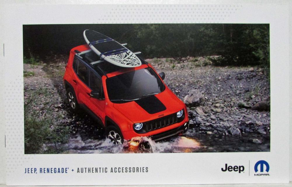 2019 Jeep Renegade MOPAR Authentic Accessories Sales Brochure