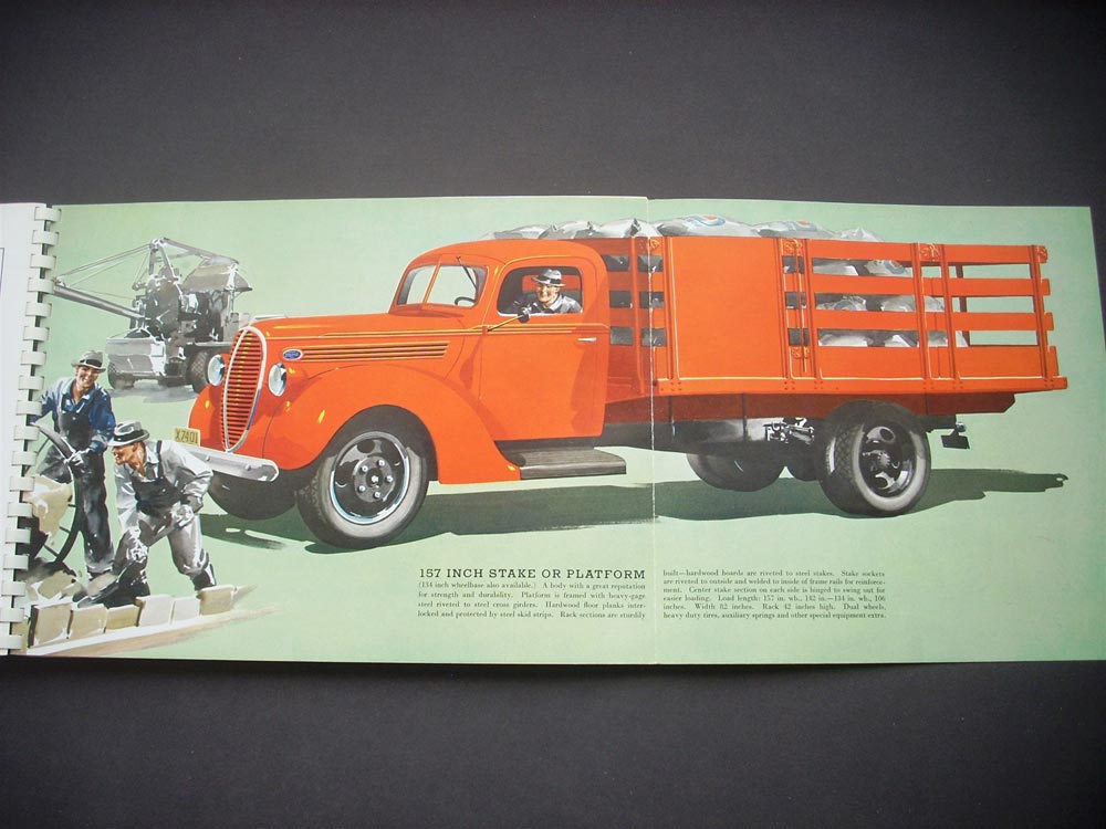1939 Ford Mercury Truck Lincoln Zephyr Dealer Album