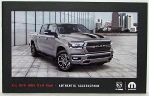 2019 RAM 1500 Pickup MOPAR Authentic Accessories Sales Brochure