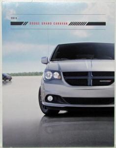 2015 Dodge Grand Caravan Sales Brochure