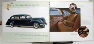 1940 Buick Limited Prestige Dealer Sales Brochure 80 90 Series Large Color Rare