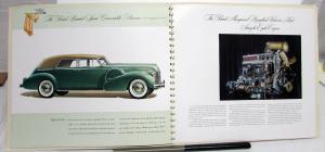 1940 Buick Limited Prestige Dealer Sales Brochure 80 90 Series Large Color Rare