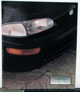 1996 GEO Prizm Metro Tracker Color Sales Brochure Original