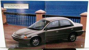 1996 GEO Prizm Metro Tracker Color Sales Brochure Original