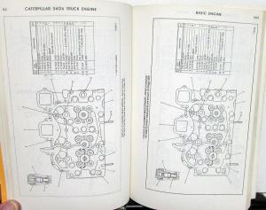 1981 Caterpillar 3406 Truck Engine Parts Book Oshkosh GMC White