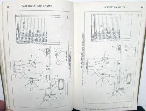 1973 Caterpillar 3304 Engine Parts Book Serial Number 78P1-UP