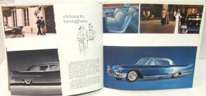 1958 Cadillac Coupe Sedan Deville Special Eldorado Limo Sale Brochure & Env Orig