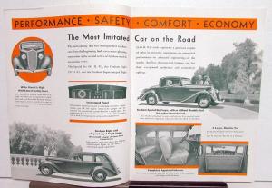 1935 Graham NEWS Six Eight Supercharged Sales Brochure Original