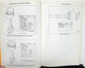 1978 Caterpillar 3306 Truck Engine Parts Book