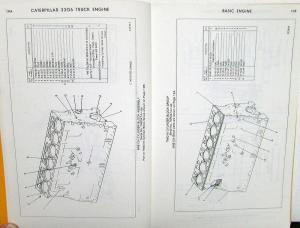 1980 Caterpillar 3306 Truck Engine Parts Book Serial Number 76R2779-Up