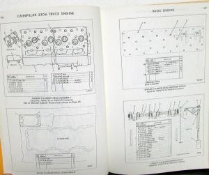 1980 Caterpillar 3306 Truck Engine Parts Book Serial Number 76R2779-Up