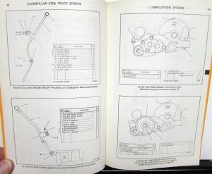 1981 1982 Caterpillar 3306 Truck Engine Parts Book Serial Number 63Z1-Up