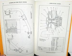 1981 1982 Caterpillar 3306 Truck Engine Parts Book Serial Number 63Z1-Up