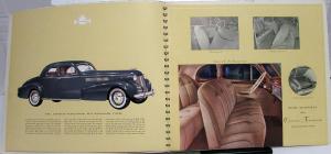 1939 Cadillac Fleetwood V8 Coupe Sedan Town Prestige Sales Brochure Original