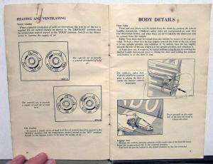 1959 Austin A55 Cambridge Mark II Drivers Handbook Owners Manual - 4th Edition