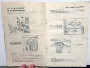 1959 Austin A55 Cambridge Mark II Drivers Handbook Owners Manual - 4th Edition