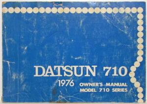 1976 Datsun Model 710 Series Owners Manual