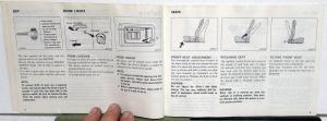 1978 Datsun Model F10 Series Owners Manual