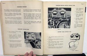 1949 Lincoln Mercury Dealer Engine Diagnosis Shop Manual Sun Test Equipment