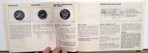 1979 Datsun 210 Model B310 Series Owners Manual