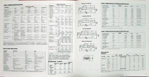 1984 Ford F Series Pickup Truck Super Crew Chassis Cab Sales Brochure Oversized