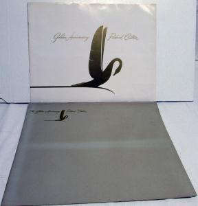 1949 Packard Golden Anniversary Custom Prestige Color Sales Brochure W/Envelope