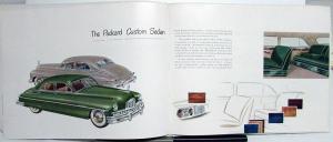 1949 Packard Golden Anniversary Custom Prestige Color Sales Brochure W/Envelope