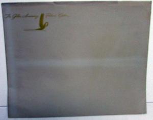 1949 Packard Golden Anniversary Custom Prestige Color Sales Brochure W/Envelope