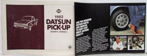 1982 Datsun Pickup Owners Manual