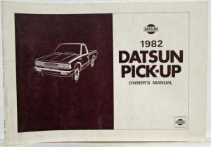 1982 Datsun Pickup Owners Manual