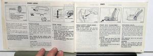 1982 Datsun 210 Owners Manual