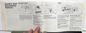 1982 Datsun 210 Owners Manual