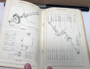 1951 Caterpillar D337 Engine Parts Book Serial Numbers 22B1-Up
