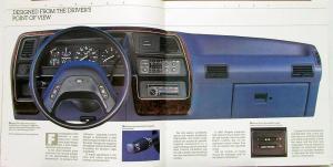 1989 Ford Ranger Pickup Truck Reg & Super Cab Sales Brochure Oversized Original