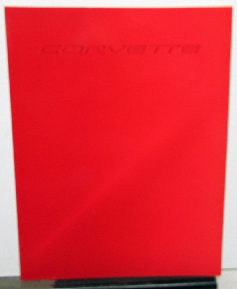 1998 Chevrolet Corvette Dealer Sales Brochure Folder Americas Sports Car