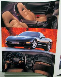 1998 Chevrolet Corvette Dealer Sales Brochure Folder Americas Sports Car