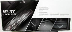 2014 Chevrolet Corvette Dealer Accessories Sales Brochure Catalog