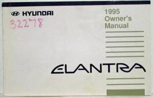 1995 Hyundai Elantra Owners Manual